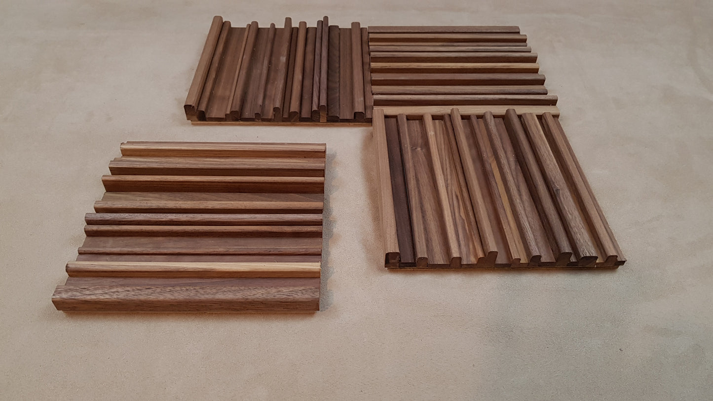 Walnut diffuser panel