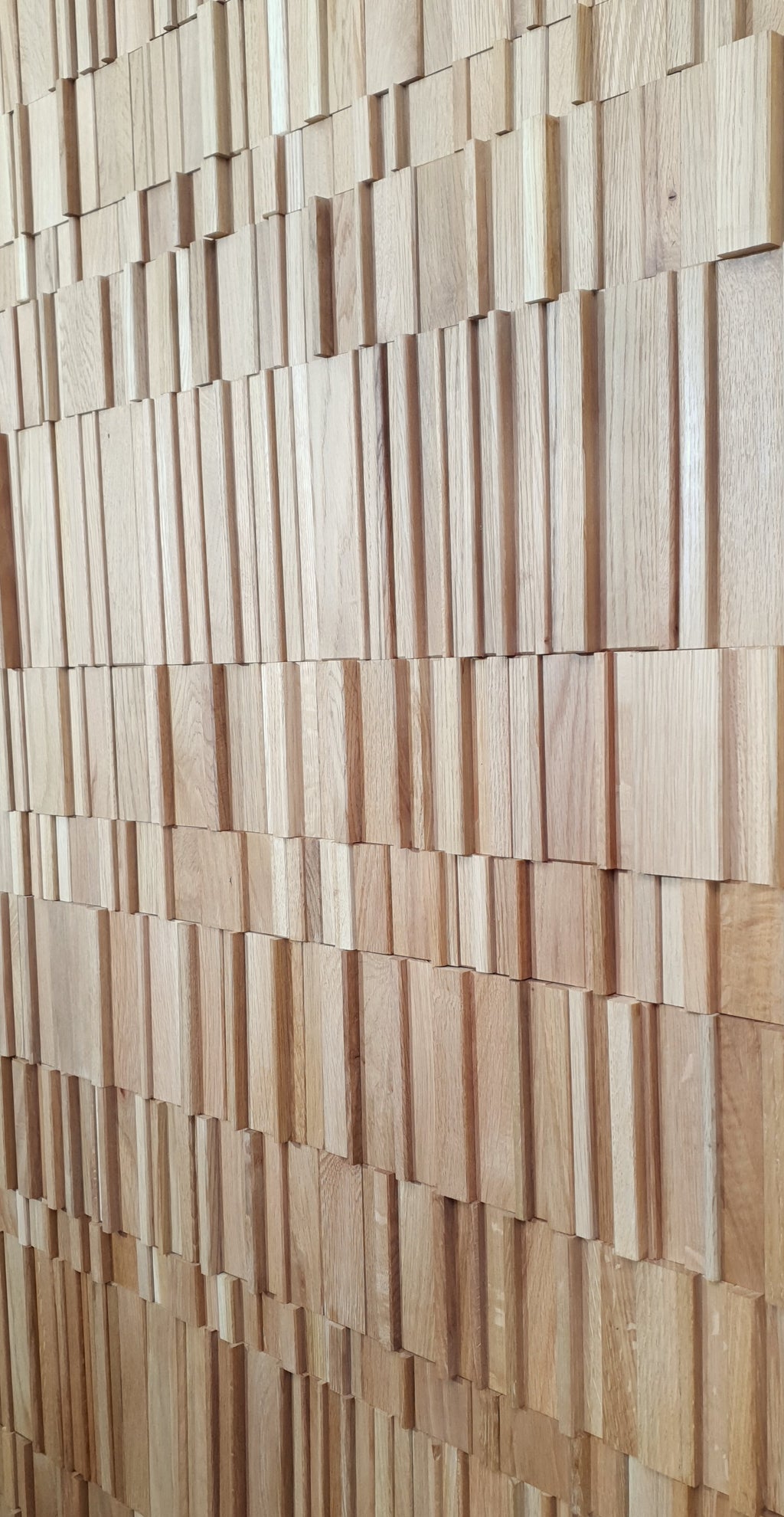 3d wall tiles in oak