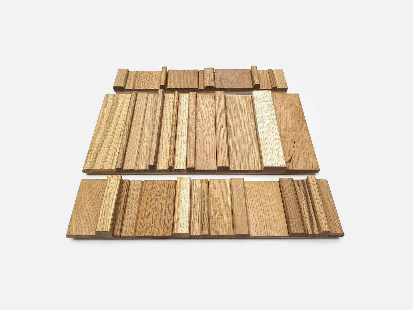 architectural wall tiles in oak