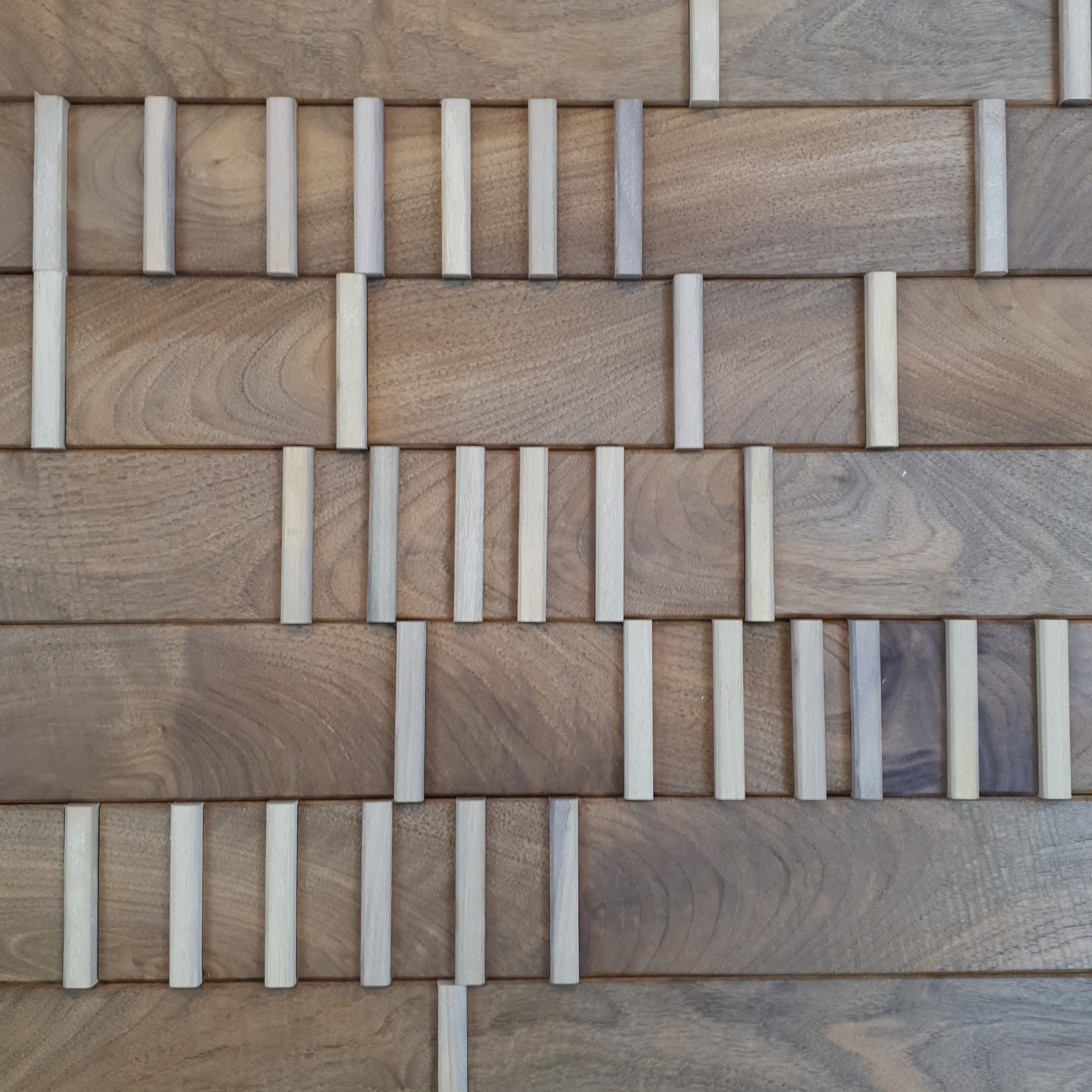 walnut wall tiles
