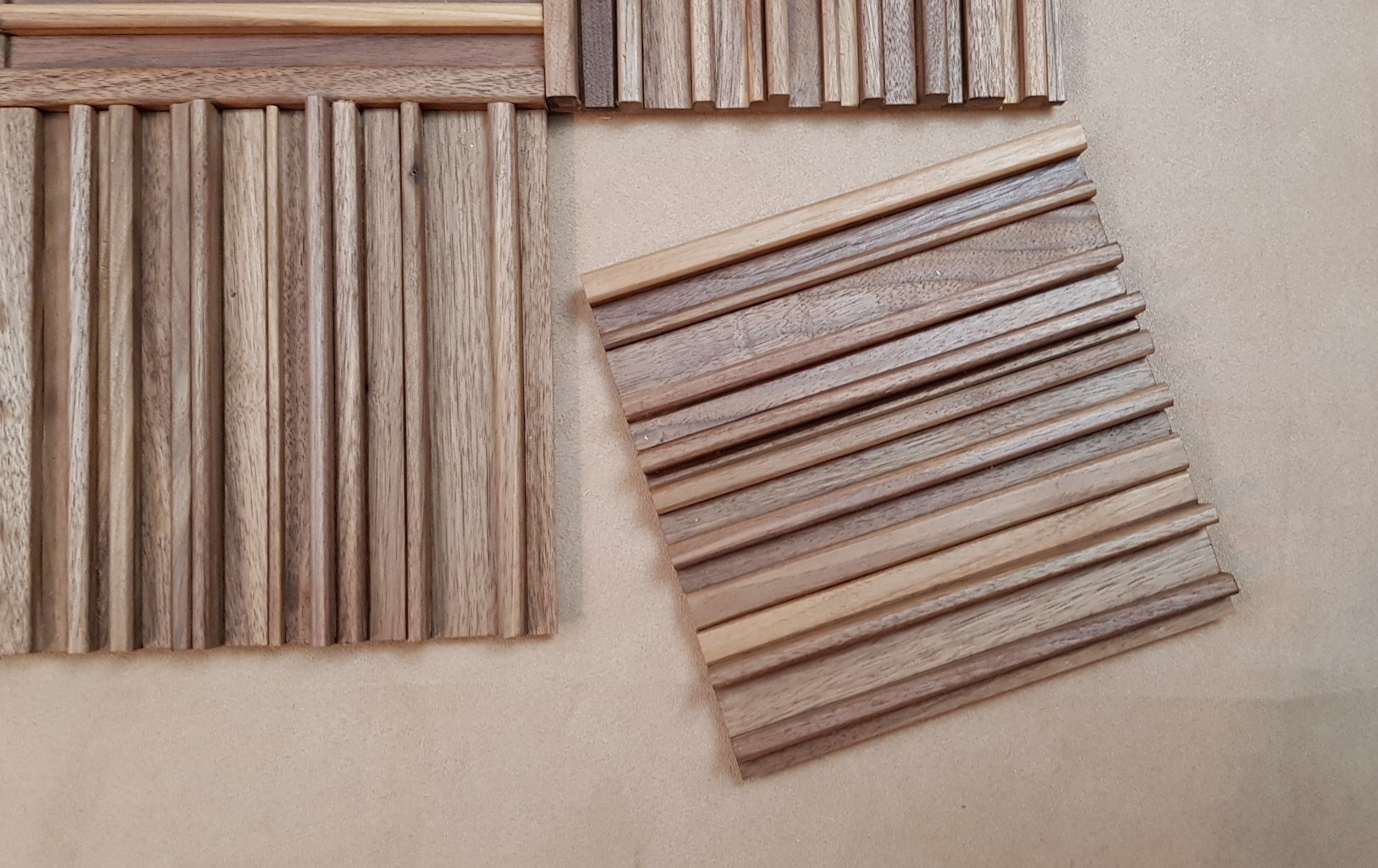 Walnut diffuser panel