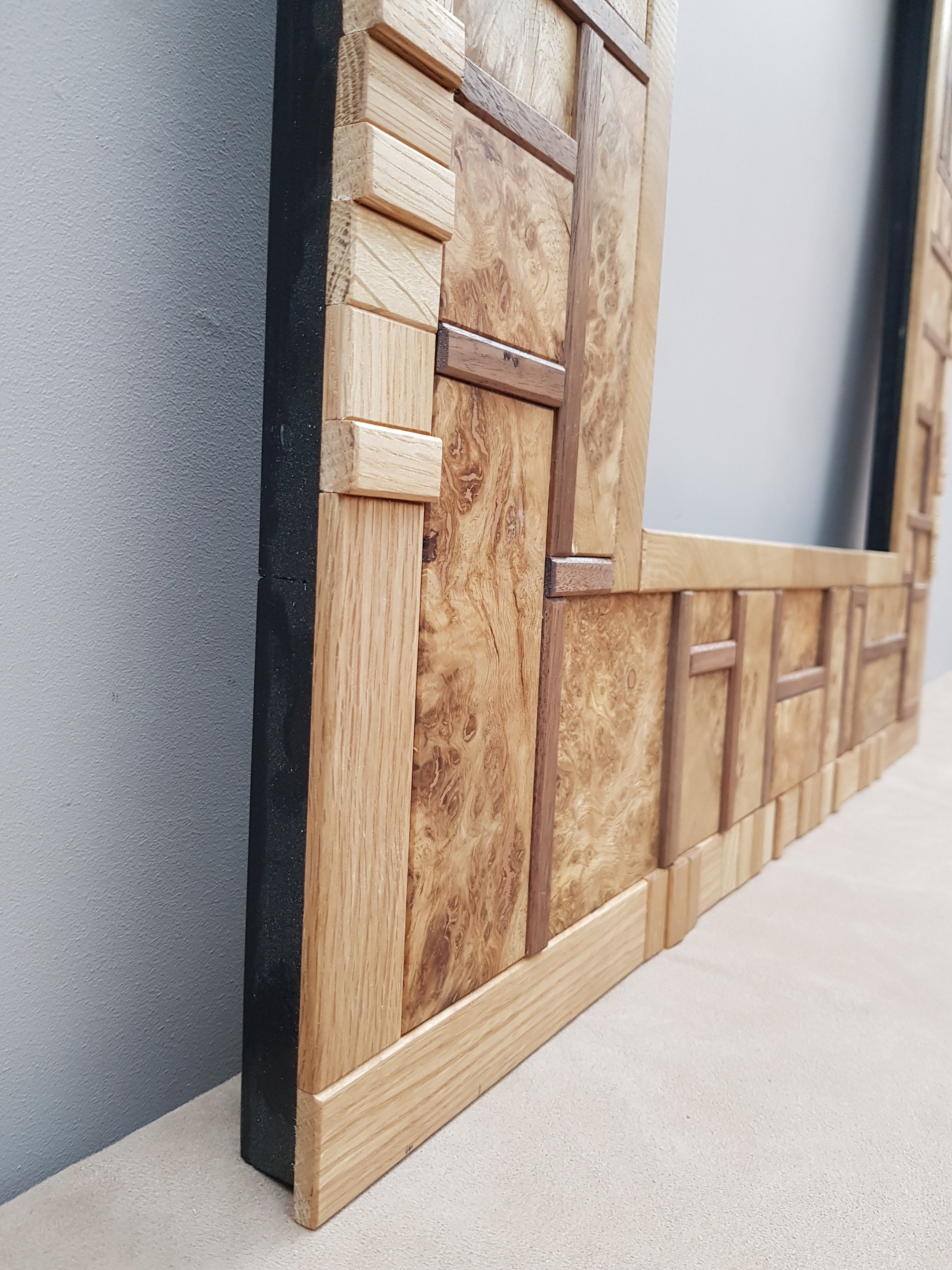 Handcrafted decorative centrepiece mirror frame