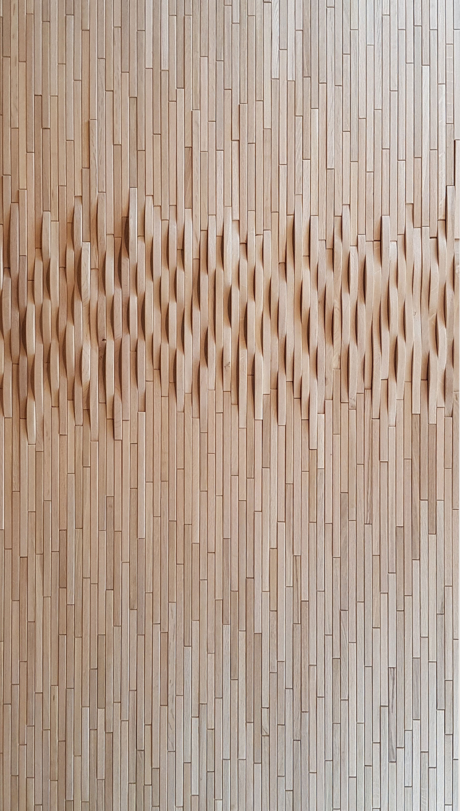 Wavy Textured Wall Panels