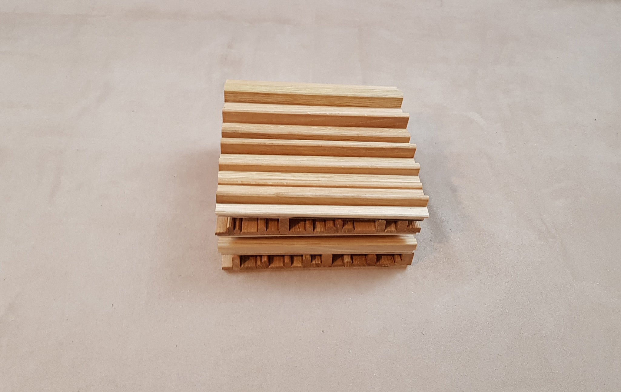 acoustic wall panel in oak - for high tones