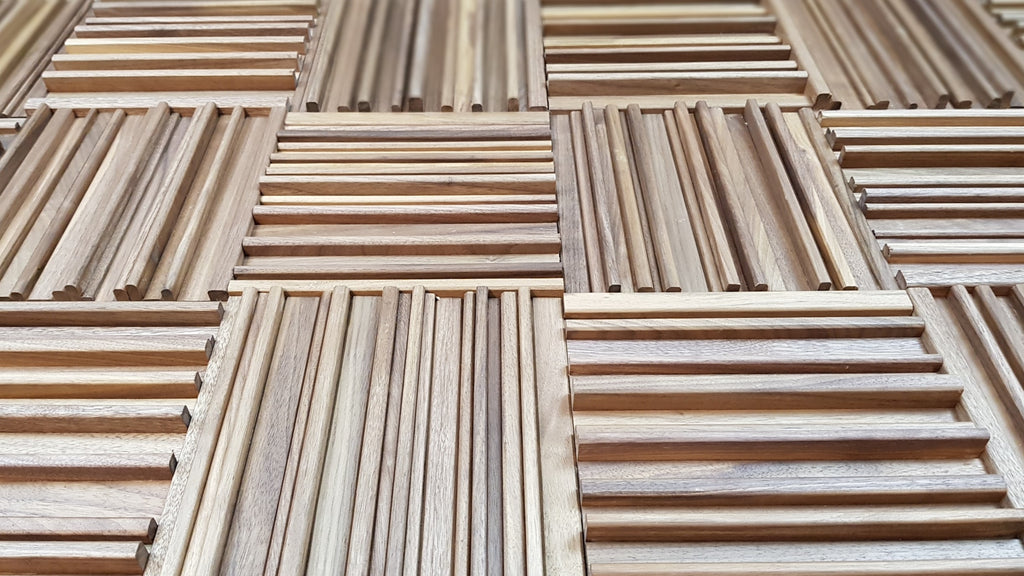 Walnut diffuser panel