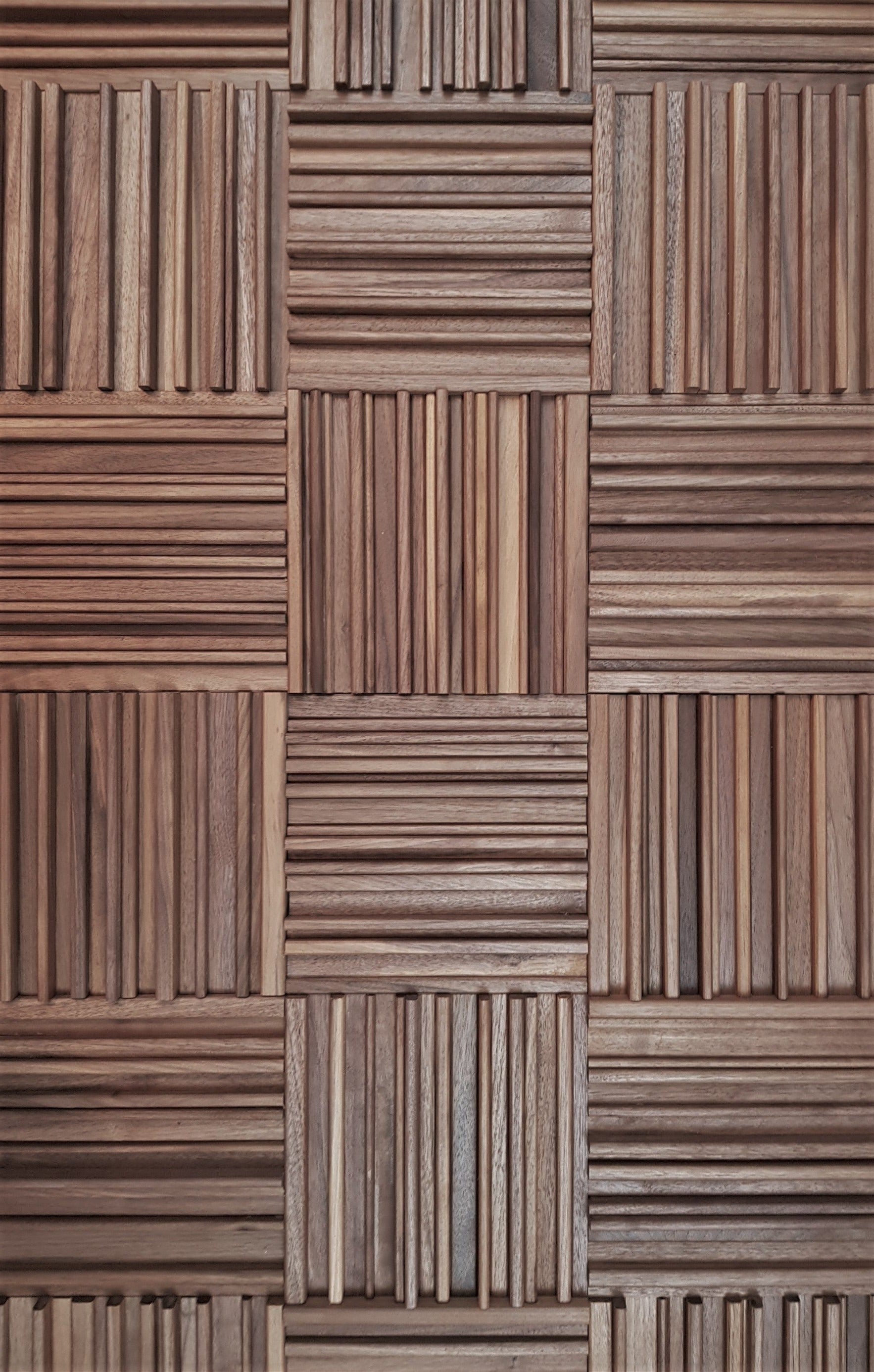 wooden sound diffuser