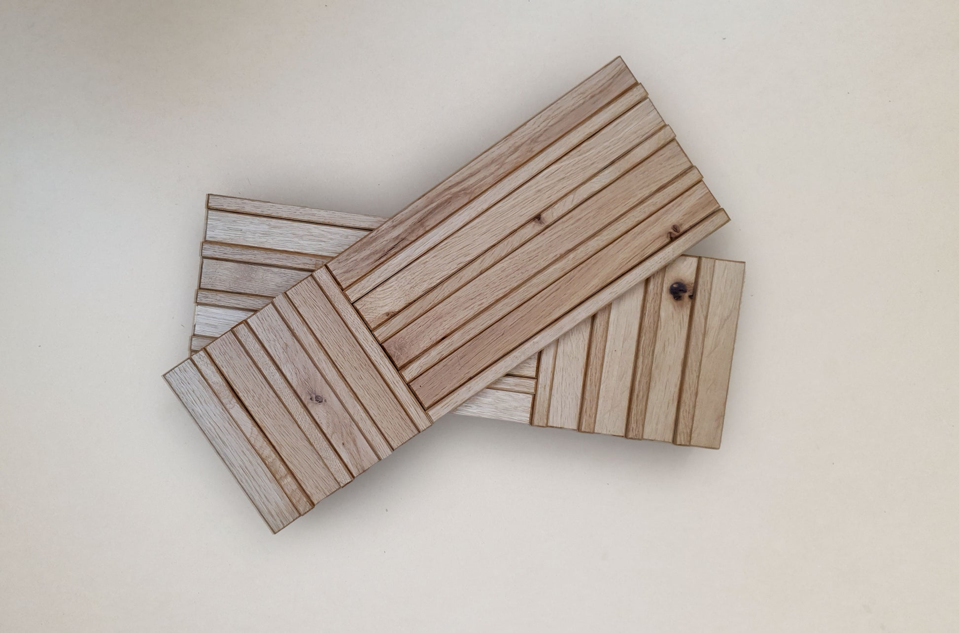 oak wooden pattern tiles 3d